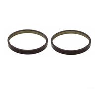 ZiStarlilife Lot de 2 anneaux de capteur arrière A2303570182 ABS pour Mercedes W204 W211 W212 R230 ABS Pickup Ring Rear Replacement