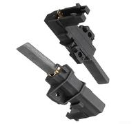ZiStarlilife Lot de 2 balais de charbon pour moteur de machine à laver Hoover Candy Ceset Indesit pour Ceset, compatible avec l'ensemble de balais de carbone