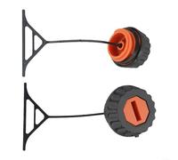 ZiStarlilife Lot de 2 bouchons de carburant, entretien simplifié de la tronçonneuse avec bouchon d'huile pour modèles de 020 à 048