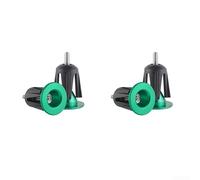 ZiStarlilife Lot de 2 bouchons d'extrémité de guidon de vélo en alliage d'aluminium pour guidon de vélo - Verrou d'extension de protection contre la poussière - Poignée de montagne pour la plupart des