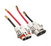 ZiStarlilife Lot de 2 connecteurs électriques mâles et femelles étanches pour chariot élévateur, courant élevé 120 A 1200 V pour climatiseur, équipement industriel, générateurs de chariots élévateurs