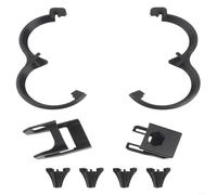 ZiStarlilife Lot de 2 kits de protection d'hélice pour Dji Neo 2, anneaux anti-collision avec bouclier de protection et pare-chocs, orange gris noir, garde de vol sûr (noir)