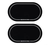 ZiStarlilife Lot de 2 patchs de protection pour pédale simple et double, augmente l'attaque sans affecter la durabilité, les percussions essentielles (double pédale)