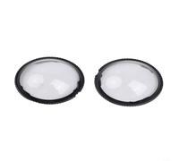 ZiStarlilife Lot de 2 protecteurs d'objectif en verre trempé pour appareil photo Insta360 X5, couverture complète, film résistant aux rayures, optique HD, installation sans bulles,