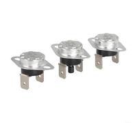 ZiStarlilife Lot de 3 commutateurs à disque pour poêle à granulés Quadra-Fire Classic Bay CB1200, comprend SRV230-0060 SRV230-0900 SRV1290 Capteurs thermostatiques à disque encliquetable avec