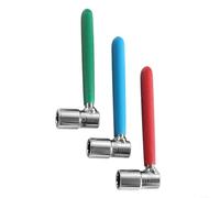 ZiStarlilife Lot de 3 outils de réglage de tarauds de valve 8 mm, 9 mm, 10 mm, douilles d'écrous de verrouillage avec ajusteurs carrés et fendus de 3 mm/4 mm, kit de clés en acier traité thermiquement