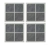 ZiStarlilife Lot de 4 filtres à air frais de rechange avec couche de charbon actif pour LG LT120F et Kenmore Elite 9918, élimination des odeurs et installation facile, 8 x 8 x 1 cm