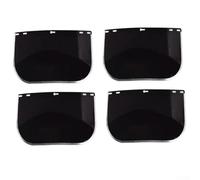 ZiStarlilife Lot de 4 lentilles de rechange pour casque de soudage en polycarbonate teinté compatibles avec Hobart 770580 pour soudage et coupe