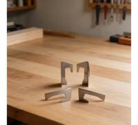 ZiStarlilife Lot de 4 supports de joint de barbecue en acier inoxydable, entretoises de 5 cm pour brasero bouilloire, gril, poêle, support résistant à la rouille pour le camping en plein air