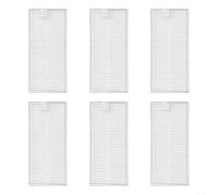 ZiStarlilife Lot de 6 brosses principales et brosses latérales de rechange compatibles avec les aspirateurs EUREKA J20 W20 W20 Pro Robot Aspirateurs Poils en nylon haute efficacité pour (D)