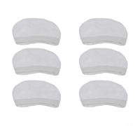 ZiStarlilife Lot de 6 serpillères compatibles avec Vaporetto Smart 100 Nettoyeurs Vapeur Pratiques Lavables pour Matelas, Canapé, Intérieur de Voiture
