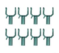 ZiStarlilife Lot de 8 fourchettes de support pour branches d'arbre fruitiers en alliage d'aluminium pour jardin, verger, cour, entretien des plantes - Vert