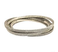 ZiStarlilife M154621 Courroie de tondeuse à gazon de qualité supérieure compatible avec X300 X304 X310 EZTRAK Z245 106-122 pouces Edge Deck Courroie trapézoïdale de rechange 1/2 x 146" Série A144