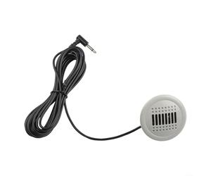 ZiStarlilife Microphone filaire de voiture de 3,5 mm pour radio de navigation Android avec câble d'extension de 3 mètres pour BMW, Mercedes-Benz, Skoda, Multivan Audio Stéréo Boîtier ABS