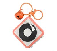ZiStarlilife Mini dictaphone porte-clés appareil d'enregistrement de messages musicaux lecteur de son numérique avec stockage de plusieurs chansons pour souvenirs personnels (B)