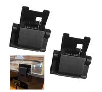 ZiStarlilife Pièces de réparation de charnière pour tourne-disque vinyle Kenwood KP-990, accessoires en plastique noir pour support de couvercle et stabilité de lecture fluide