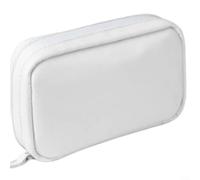 ZiStarlilife Pilulier étanche, 7 jours à code couleur avec reliure pour vitamines et suppléments, étui de rangement compact pour un usage quotidien (gris clair)