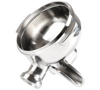 ZiStarlilife Porte-filtre pour machine à café 58 mm E61, pour filtre de précision Gemilai pour Lelit avec poignée en acier inoxydable 304 et filtre à maille fine, design amovible