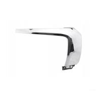 ZiStarlilife Pour Mitsubishi Outlander Center Chrome Bumper Cover Moulage Garniture Extérieur Avant Bande de Protection Décorative 2016-2019 Accessoires De Voiture 6407A146