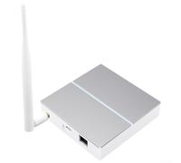 ZiStarlilife Pour Zigbee 3.0 filaire Smart pour passerelle avec antenne externe, hub de connectivité stable compatible avec les appareils Tuya Smart Home