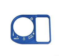 ZiStarlilife Protège-main et interrupteur d'allumage CNC en aluminium CNC pour Honda Forza 300 et 350, compatible avec les modèles (bleu)