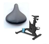 ZiStarlilife Selle de vélo d'appartement magnétique avec base en plastique pour vélo d'intérieur, coussin ergonomique 30 x 25 x 3 cm, accessoire de rechange noir