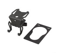 ZiStarlilife Support de cartouche de gaz de camping, gain de place, support sous table pour tables ≤ 25 cm, pince en fer avec décapsuleur et crochet pour randonnée en plein air (crochet + planche)