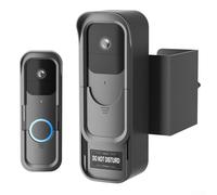 ZiStarlilife Support de montage de sonnette compatible avec la sonnette vidéo Blink, design antivol sans perçage, boîtier de protection résistant aux intempéries pour la sécurité à domicile