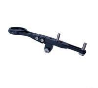 ZiStarlilife Support d'ordinateur de vélo pour Garmin et IGPSPORT, support réglable pour caméra de vélo, support avant en ABS pour ordinateurs de cyclisme et caméras d'action, essentiel