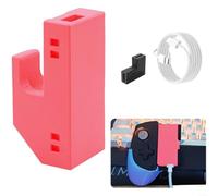 ZiStarlilife Support pour GameSir X5 Lite, support d'écran réglable non destructif, support de téléphone compact avec port complet pour accès pour configuration de jeu en portrait paysage, (rose)