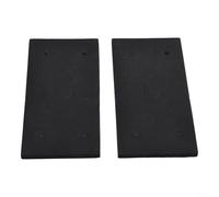 ZiStarlilife Tapis de dos 2 pièces - Ponceuse en mousse 4 trous pour machine 9035 outil électrique rectangle adhésif mousse de remplacement tapis arrière