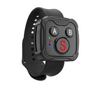 ZiStarlilife Télécommande sans fil pour caméras d'action DJI/Insta360/GoPro compatible avec iOS et Android Smartphone pour Vlog extérieur (Noir)