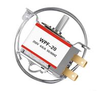 ZiStarlilife Thermostat de réfrigérateur WDF-20 Régulateur de température réglable à 2 broches avec sonde de 70 cm, compatible avec mini réfrigérateurs, congélateurs, refroidisseurs de boissons et