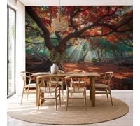 ZISTRCBAO Papier Peint Panoramique Paysages D'Automne Apaisants250x175cm