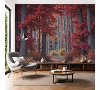 ZISTRCBAO Papier Peint Panoramique Paysages Naturels D'Automne350x256cm