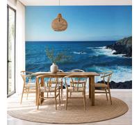 ZISTRCBAO Papier Peint Paysage Marin Côtier 350x256cm Murale Photo