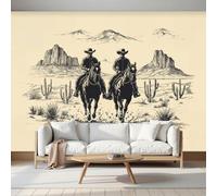 ZISTRCBAO Papier Peint Style Rétro Américain 200x140cm Murale Photo