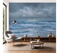 ZISTRCBAO Soie Mural 3D Papier Peint Panoramique Paysage Marin