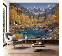 ZISTRCBAO Soie Mural 3D Papier Peint Panoramique Paysages D'Automne