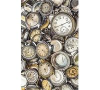 Zita´s Creative Papier de riz A4 - Old Watches en soie de paille, papier à découpage