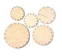 Zita's Creative Kit de Fond de Panier Rond pour Tube de pédicure 3 mm - Tresses, Tresses, Tresses, Panneaux, Tubes, matériel tressé, Set tressage, rotin