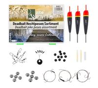Zite Fishing Deadbait Lot de flotteurs de brochet 20-30 g