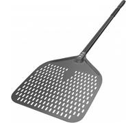 ZITFHMOW Pelle à pizza rectangulaire professionnelle de 35,6 cm, en aluminium anodisé dur pour four à pizza pour la maison et la cuisine