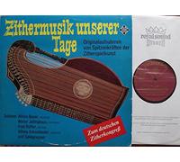 Zithermusik unserer Tage Originalaufnahmen von Spitzenkräften der Zitherspielkunst TELEFUNKEN # SLE 14438-P Alfons Bauer, Walter Jellinghaus, Fred Rüffer, Alfons Schmidseder, Zum deutschen Zitherkongreß