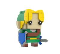 ZITIANYOUBUILD The Link Model with Shield and Sword 155 Pieces from Adventure Game MOC Build for Age 18+, Zitianyou-9265