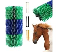 Zitouu Grattoir universel pour cheval, bétail, cheval, vache, animal d'élevage, brosse de massage pour cheval, chèvre, vaches, moutons, cochons, bétail, griffures de dos de bétail, soulagement des