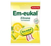 Zitrone - Bonbons allemagne saveur classique, confiserie traditionnelle au goût frais et agréable, recette originale suisse, paquet familial - Compatible avec Em-Eukal - 75g