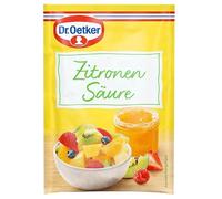 Zitronensäure 5er - Acide citrique 5 - Pour délicieux gâteaux, pains et dessert maison pour des recettes gourmandes - Compatible avec oetker - 25 gg