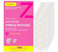 ZitSticka GOO GETTER Lot de 108 patchs hydrocolloïdes pour le visage et le corps, pour couvrir les boutons et les imperfections, patchs d'acné ou taches