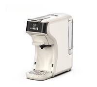 Zitty H1B Machine à café chaud froid NS DG café moulu température réglable tasse 300 ml 26 × 11 × 26,8 cm inox beige